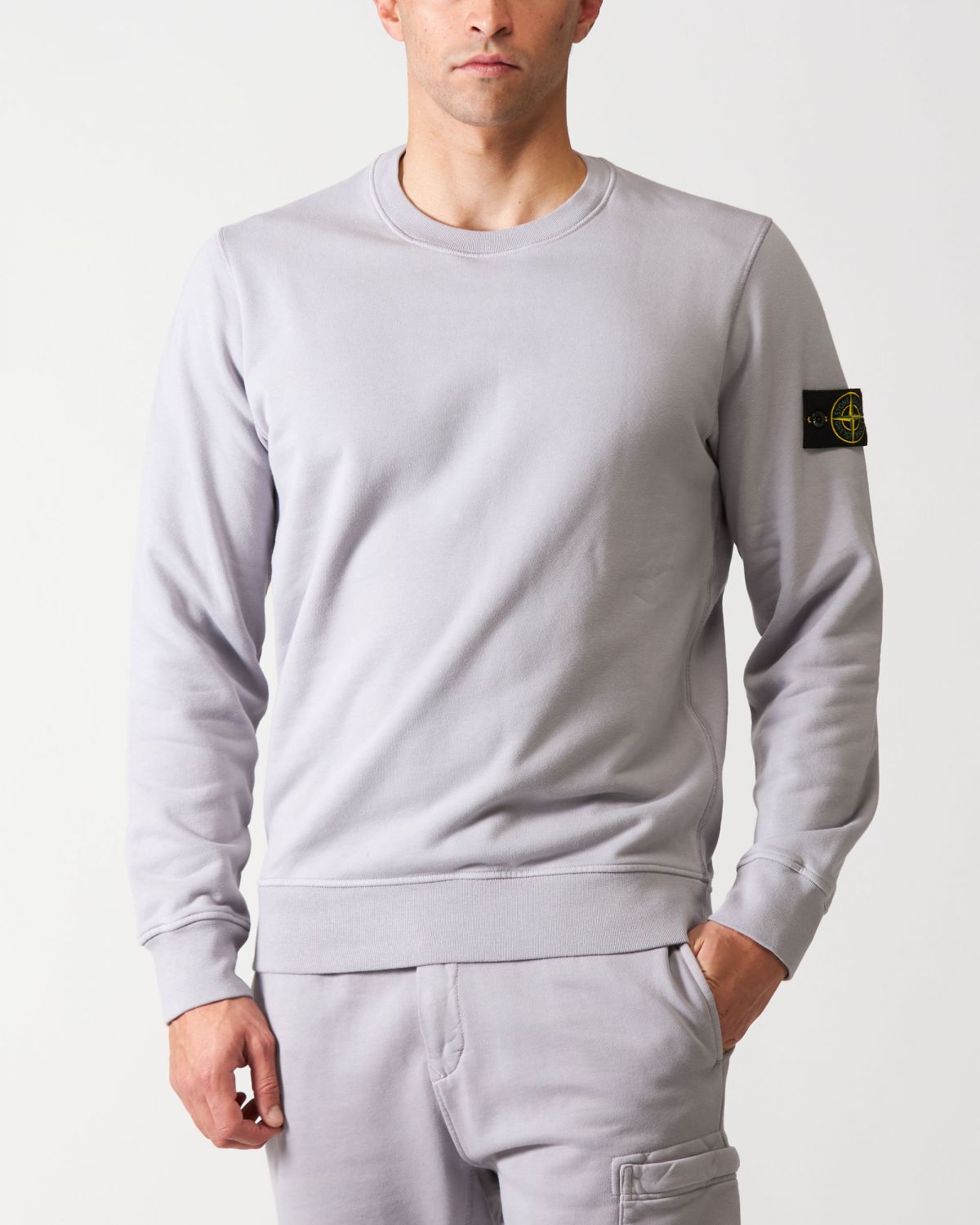 Tuta stone island grigia cheap